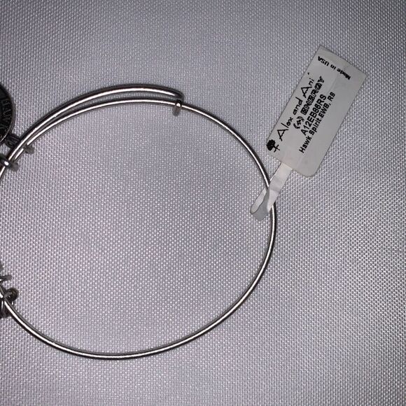 Alex and Ani Hawk spirit Charm Bangle, ALEX AND ANI HAWK SPIRIT CHARM BRACELET - Picture 4 of 5